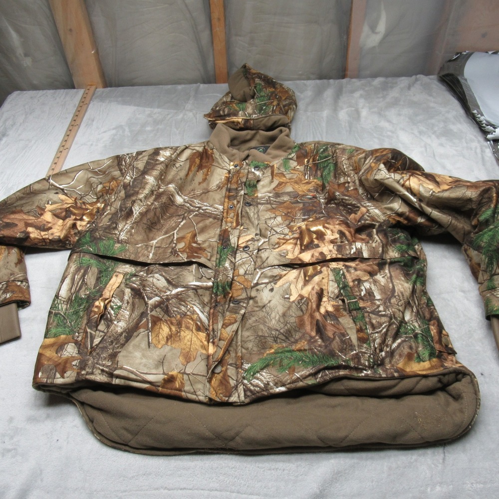 RedHead‎ Jacket Mens XL Realtree Camo Mountain Stalker Hooded Waterproof Hunting